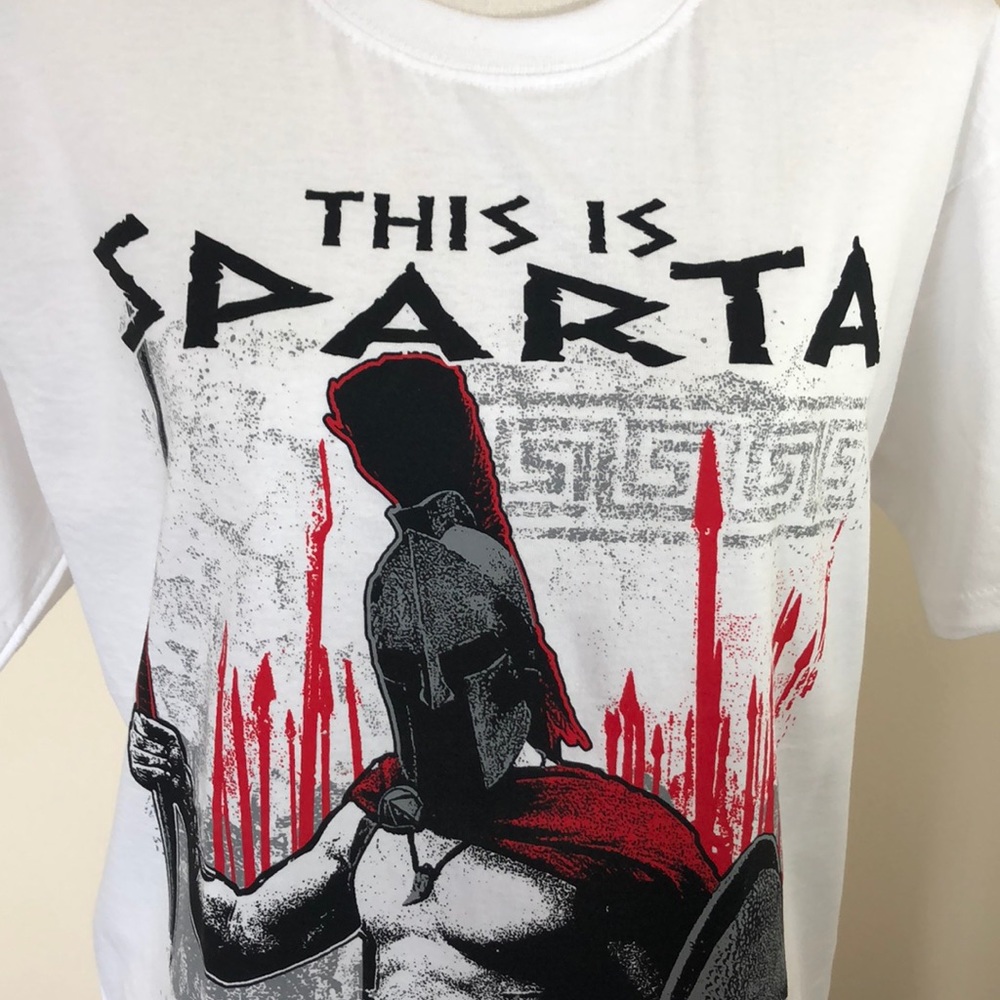“THIS IS SPARTA” T-shirt Unisex Size Large